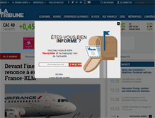 Tablet Screenshot of latribune.fr