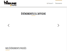 Tablet Screenshot of evenement.latribune.fr